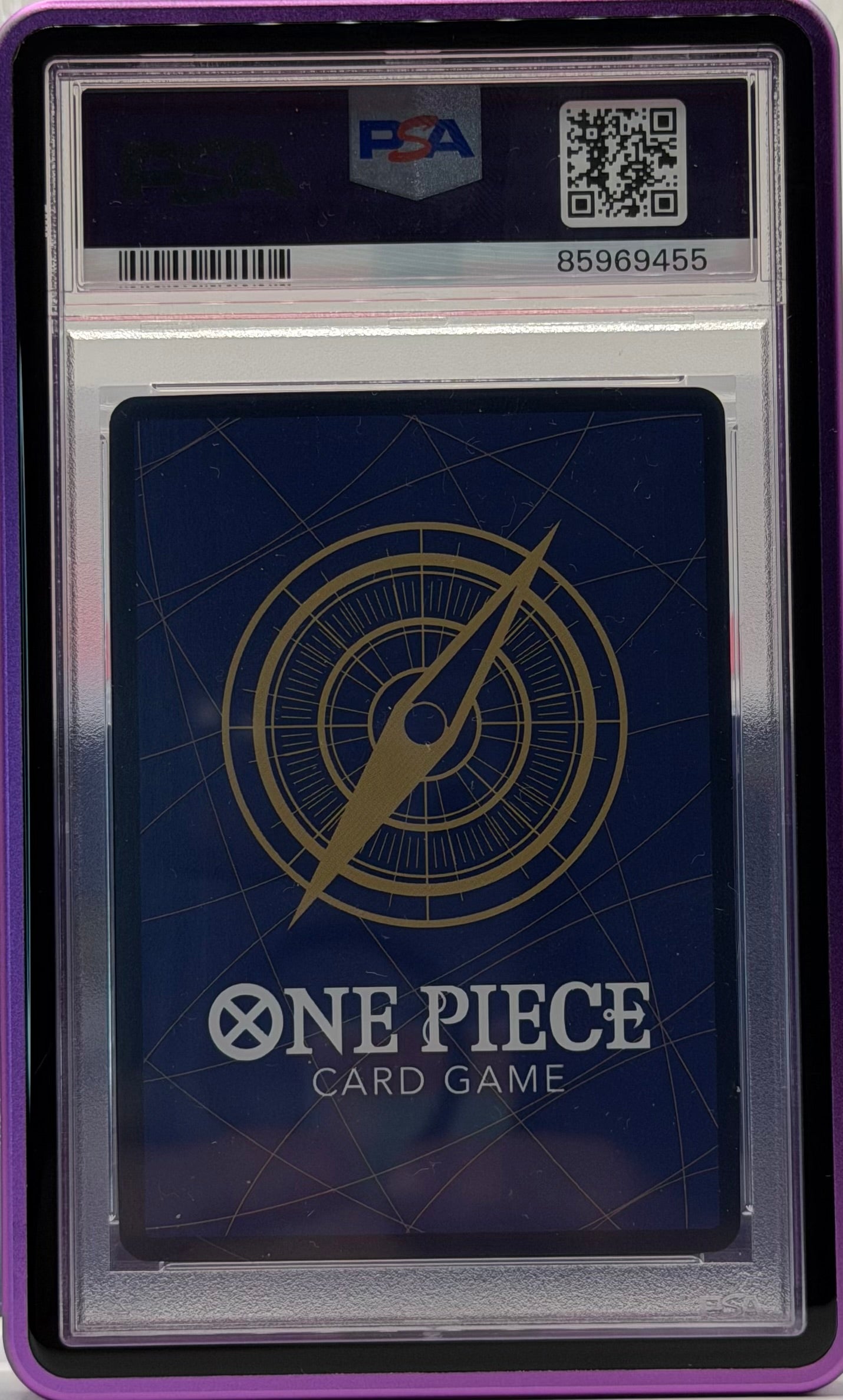 PSA 10 2023 ONE PIECE #074  EUSTASS "CAPTAIN" KID  GEM MT  OP05-MANGA ALTERNATE ART