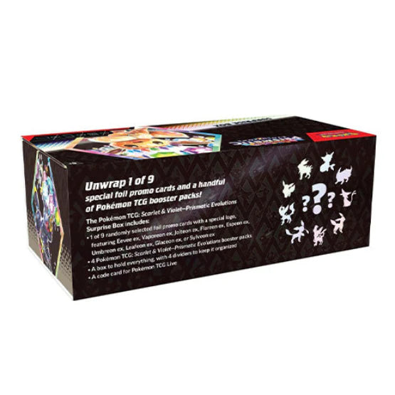POKEMON TCG SCARLET & VIOLET PRISMATIC EVOLUTIONS SURPRISE BOX