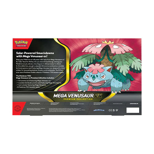 POKEMON TCG MEGA VENUSAUR EX PREMIUM COLLECTION