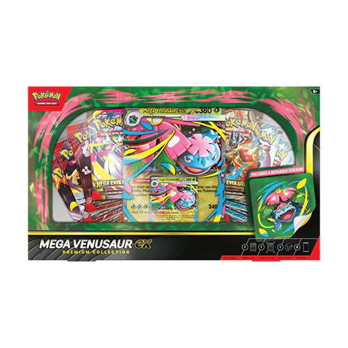 POKEMON TCG MEGA VENUSAUR EX PREMIUM COLLECTION