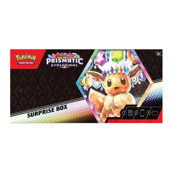POKEMON TCG SCARLET & VIOLET PRISMATIC EVOLUTIONS SURPRISE BOX