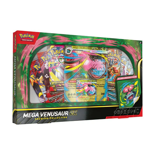 POKEMON TCG MEGA VENUSAUR EX PREMIUM COLLECTION