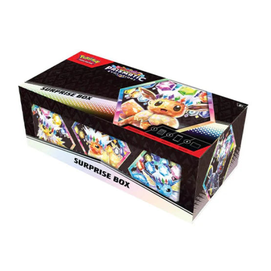 POKEMON TCG SCARLET & VIOLET PRISMATIC EVOLUTIONS SURPRISE BOX